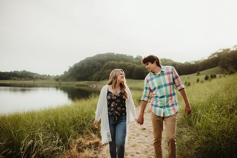 Candid Engagement photo