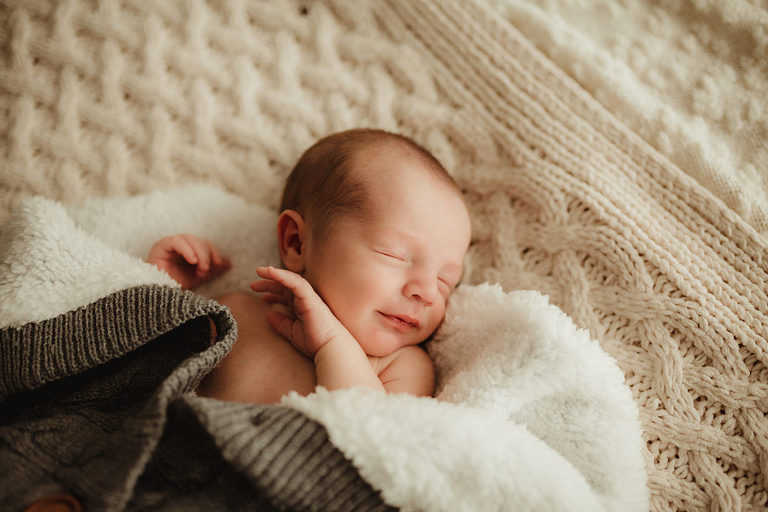 Snuggly newborn